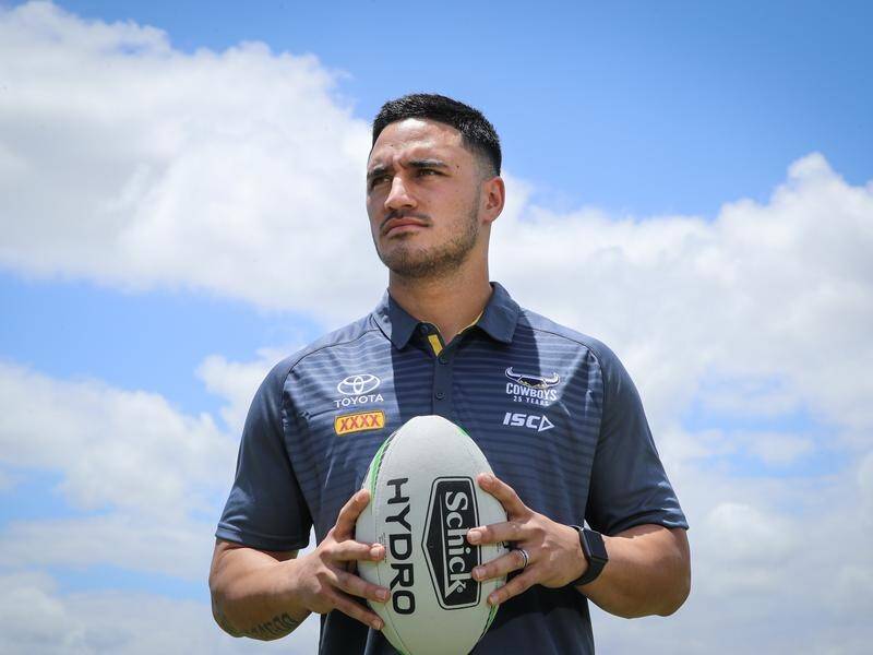 He'll get first crack at fullback but Valentine Holmes may have to ease his way back on the wing.