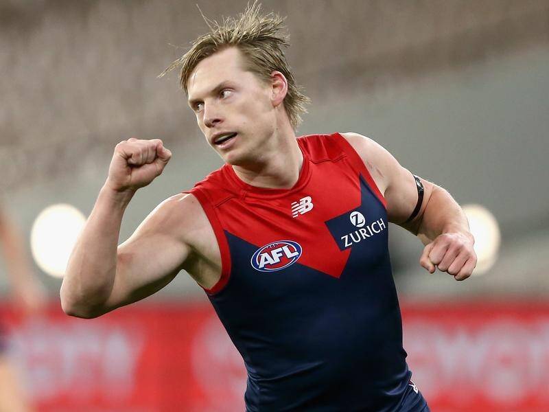 Melbourne forward Charlie Spargo remains in doubt for Saturday's AFL decider against the Bulldogs.