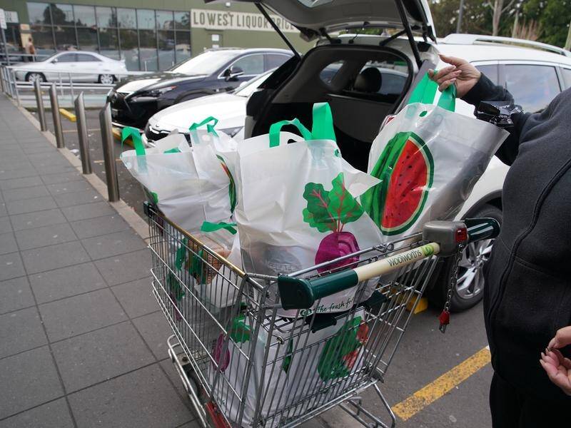 Victorian authorities say people should have no more than a two-week supply of food over COVID-19.