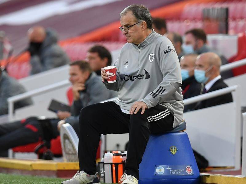 Marcelo Bielsa's first match in the Premier League saw his Leeds side edged out 4-3 by Liverpool.