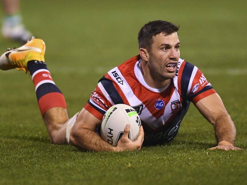 James Tedesco will remain in Roosters colours until the end of the 2024 season after re-signing.