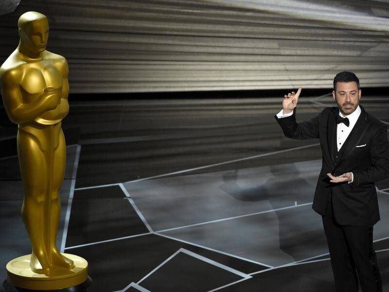 Host Jimmy Kimmel didn't waste time referring to last year's envelope incident at the Oscars.