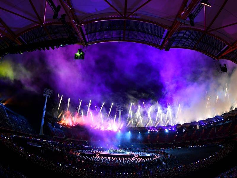 Athletes weren't featured in the closing ceremony of the Commonwealth Games on the Gold Coast.