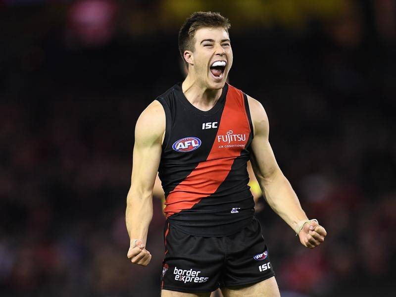 Zach Merrett is hoping Essendon's long wait for a finals win in the AFL ends in 2019.