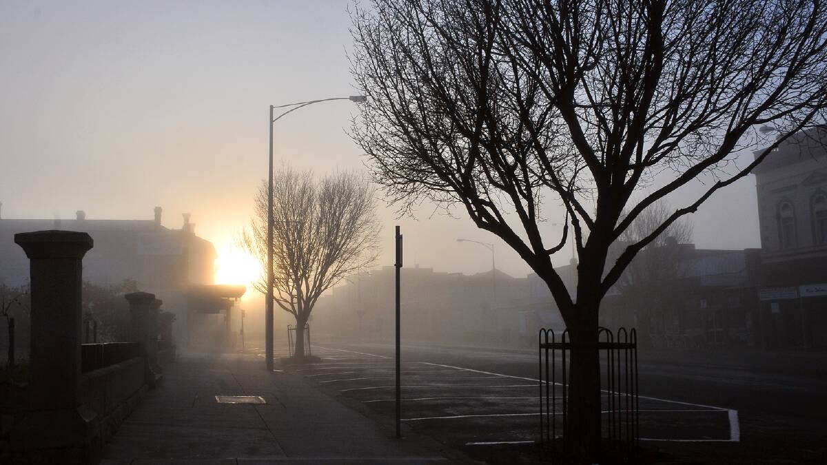 STAWELL shivered through its coldest morning of the year so far on Tuesday with the mercury plunging to minus 1.4 degrees Celsius as most headed to work. Pictures: KERRI KINGSTON