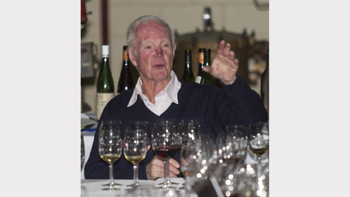 Legendary winemaker, Viv Thomson of Great Western.