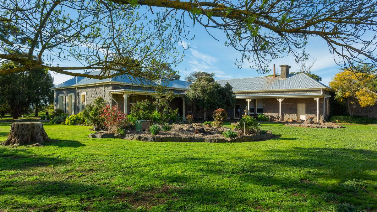HISTORIC FARM: The homestead was designed by prominent Melbourne architect John Shanks Jenkins. Picture: CONTRIBUTED 