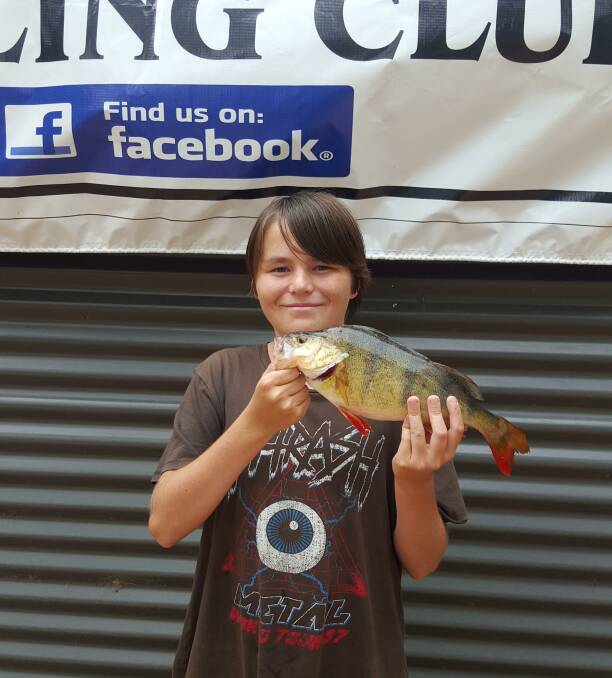 TOP: Nathalian Shuttleworth topped the juniors with two reddies for a total length of 63.5cm.