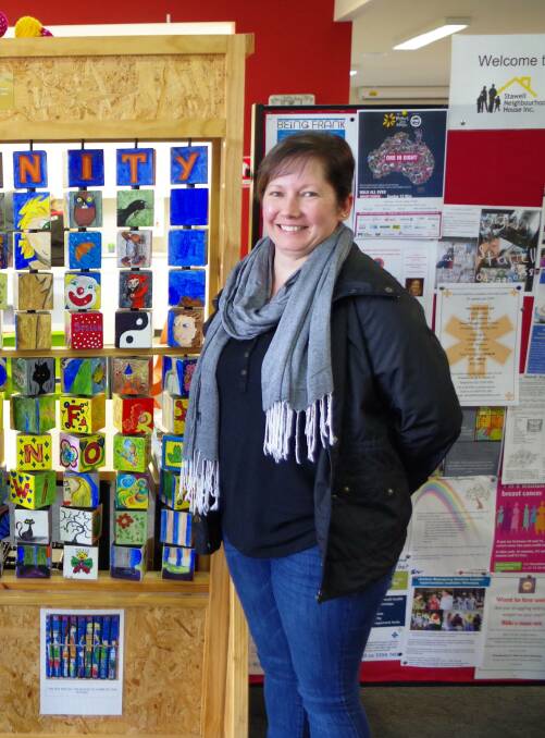 REACHING OUT: Lisa Arnfield, co-ordinator at Stawell Neighbourhood House Inc. encourages everyone to connect with your local house community.