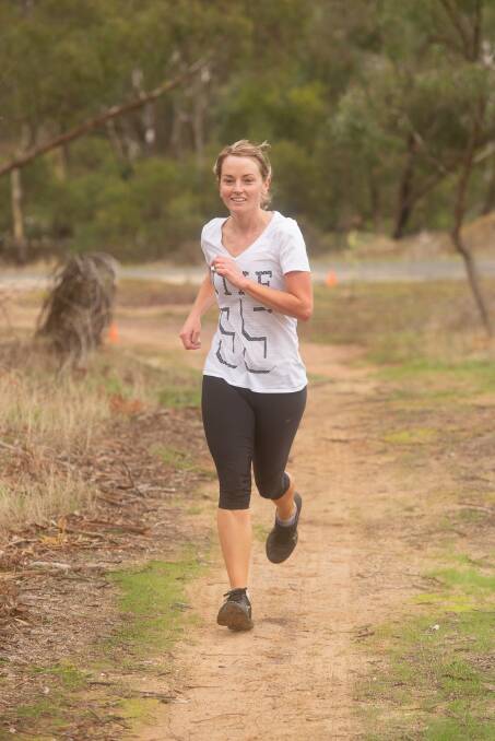 VICTORY: Stawell Amateur Athletic Club's Rebecca Hurley broke through for her first win in any sort of foot race on Saturday.