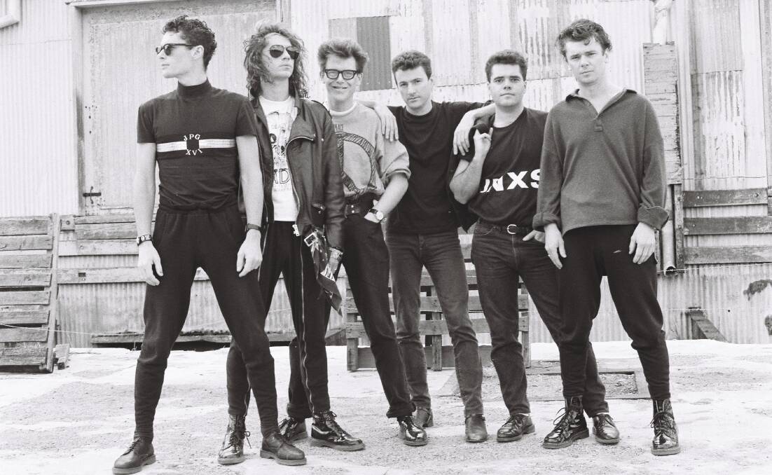 INXS in the early days. Picture: Supplied