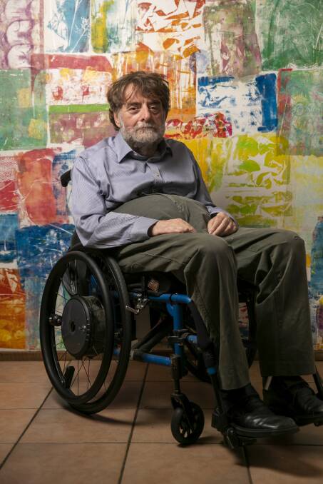 Long-time disability advocate Dougie Herd. Picture: Keegan Carroll