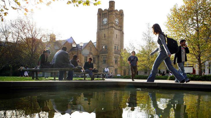 Melbourne University moved up nine places in the global rankings.