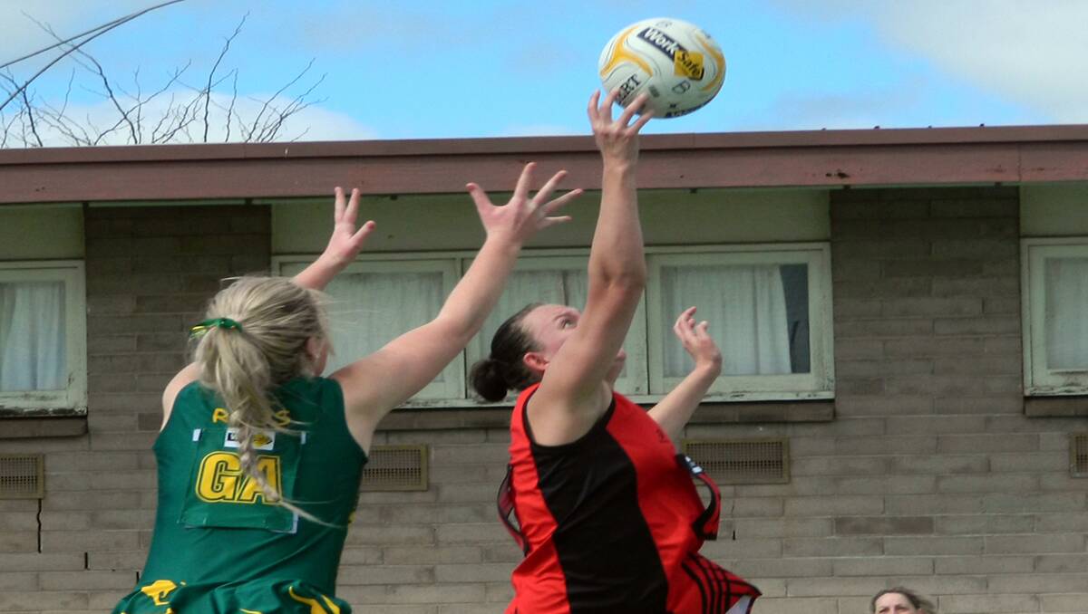 Stawell goalkeeper Erin Freeland (pictured) was named among Warriors best players in their 11 goal loss to Horsham. B grade now faces Dimboola in a cut-throat final on Sunday. 
