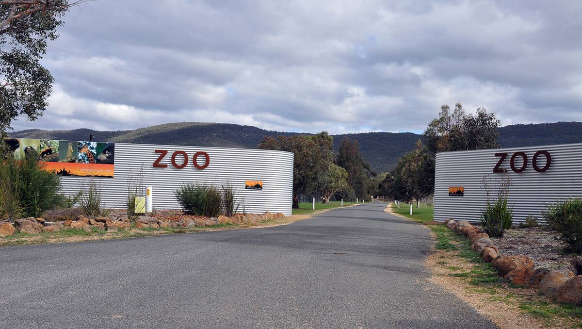 The entrance to the popular Halls Gap Zoo, which is now facing a battle to continue with its expansion plans. 